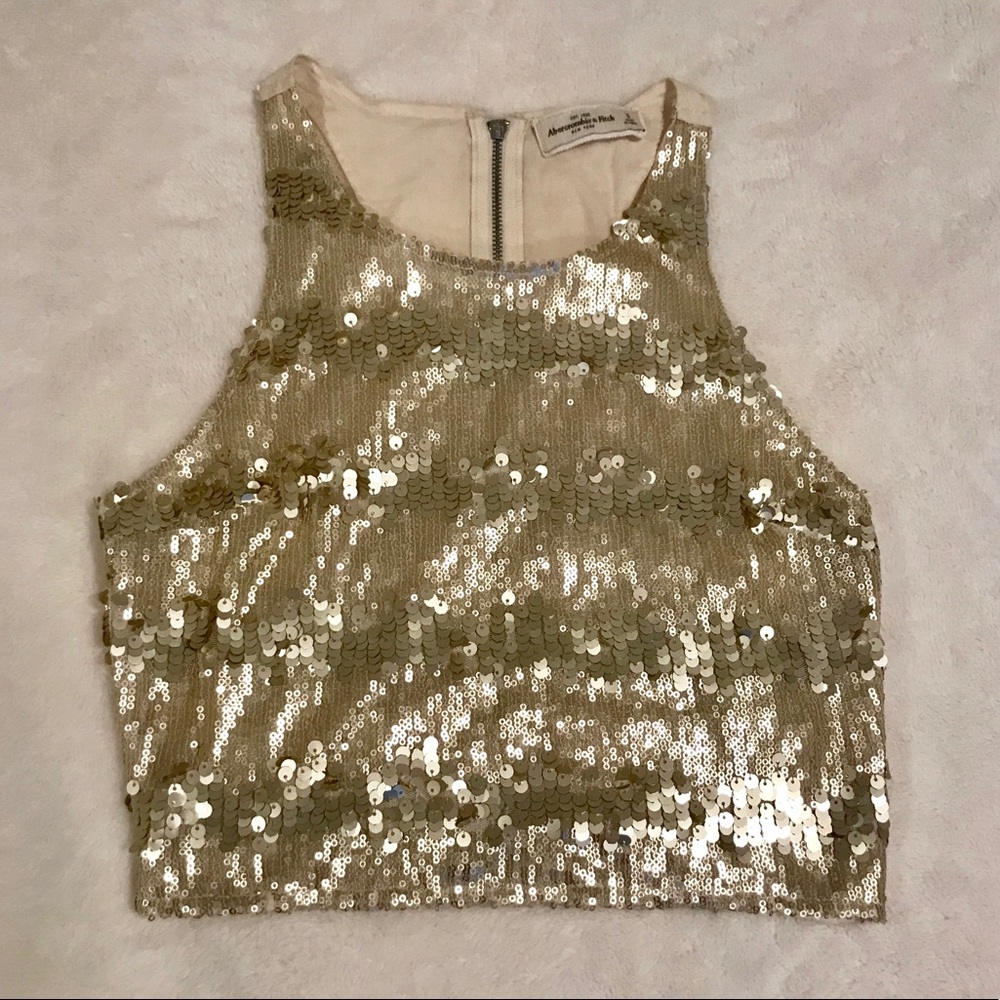 A&F Sequin Crop Top!